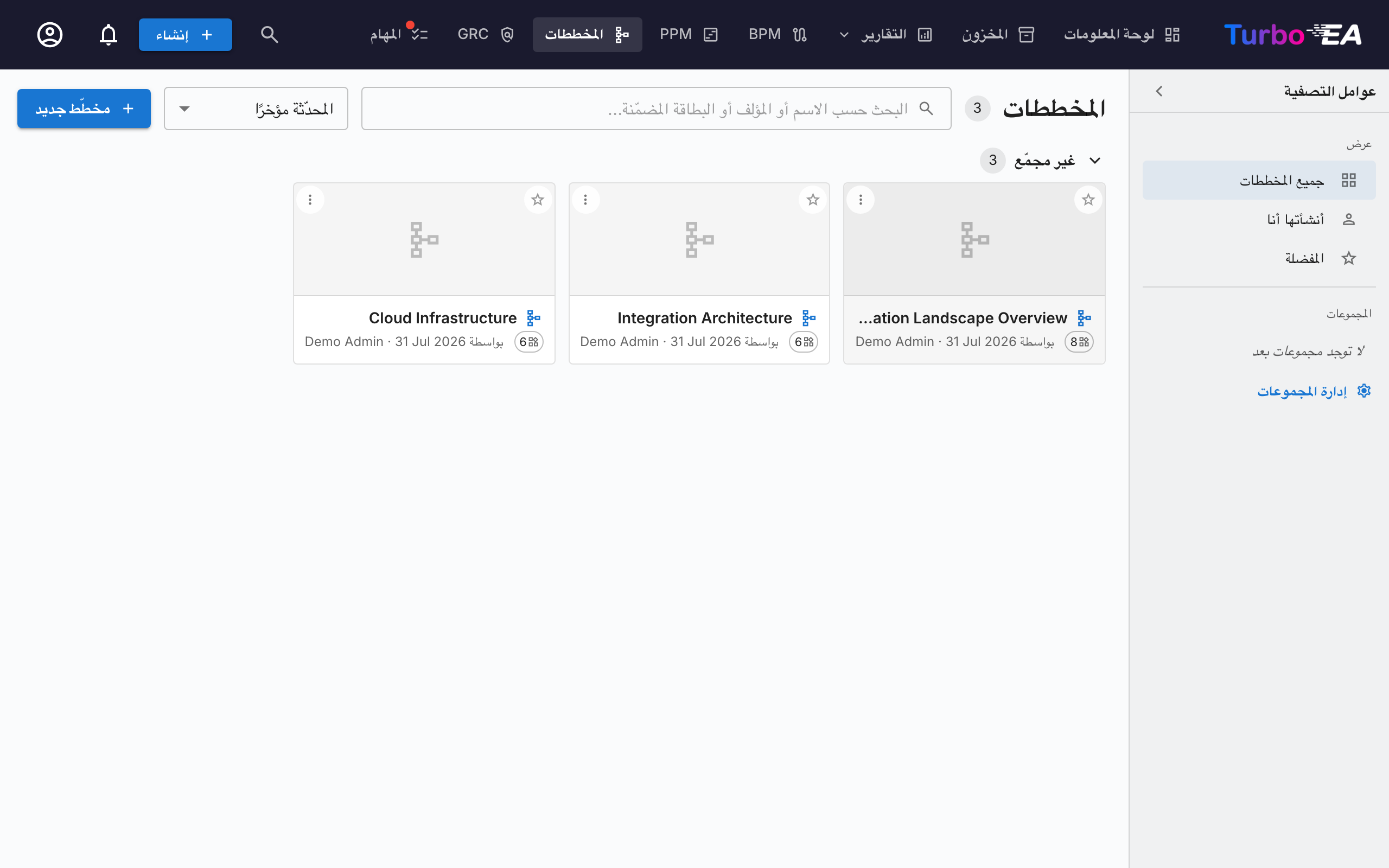 معرض المخططات